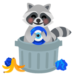 raccoon and nazar amulet