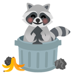 Raccoon and Spade suit