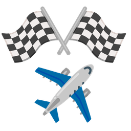 racing car and airplane