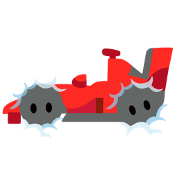 racing car and face in clouds