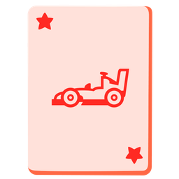 racing car and joker