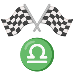 racing car and Libra