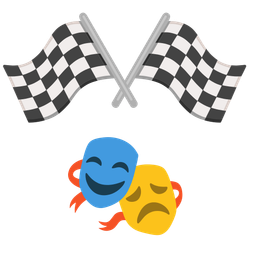 racing car and performing arts