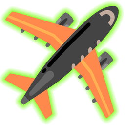 radioactive and airplane