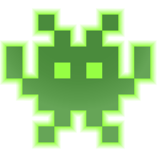 Radioactive and Alien monster