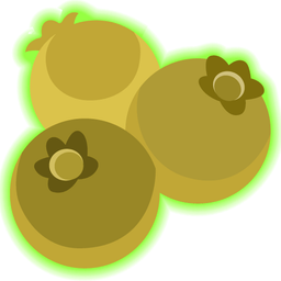 radioactive and blueberries