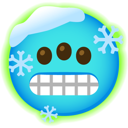 radioactive and cold face