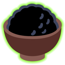 radioactive and cooked rice