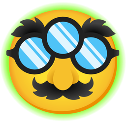 radioactive and disguised face