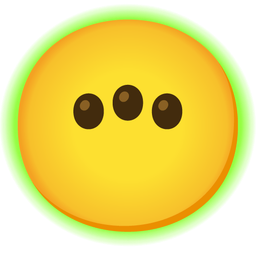 radioactive and face without mouth