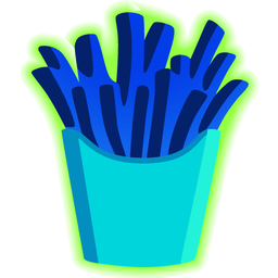 radioactive and french fries