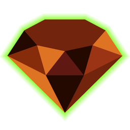 radioactive and gem stone