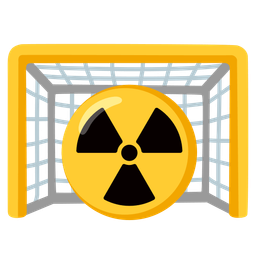 radioactive and goal net