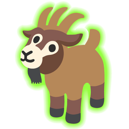 radioactive and goat