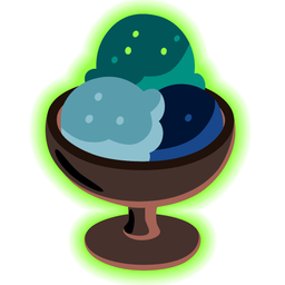 radioactive and ice cream