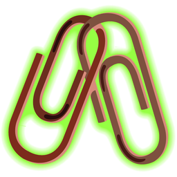 radioactive and linked paperclips