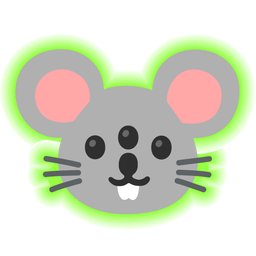 radioactive and mouse face