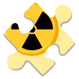 radioactive and puzzle piece