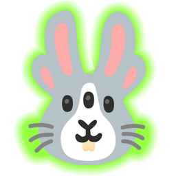 radioactive and rabbit face