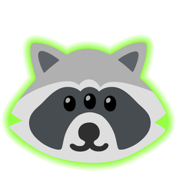 radioactive and raccoon