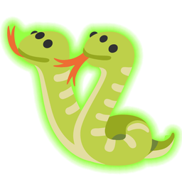 radioactive and snake