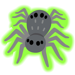 radioactive and spider