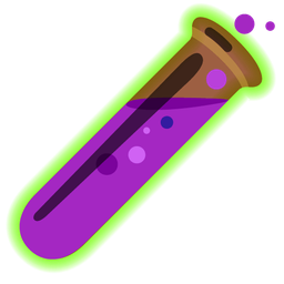 radioactive and test tube