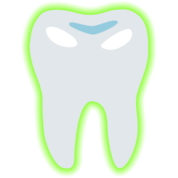 radioactive and tooth