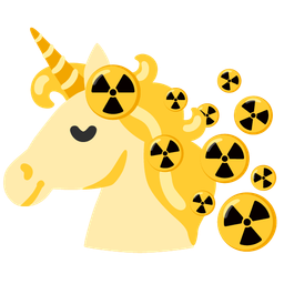 radioactive and unicorn