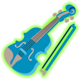 radioactive and violin