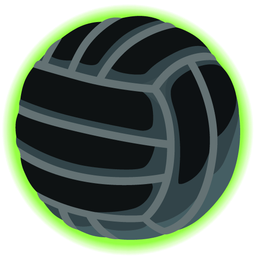 radioactive and volleyball