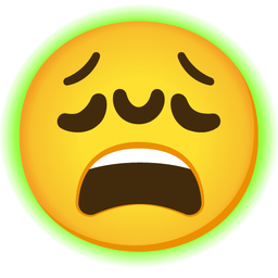 radioactive and weary face