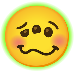 radioactive and woozy face