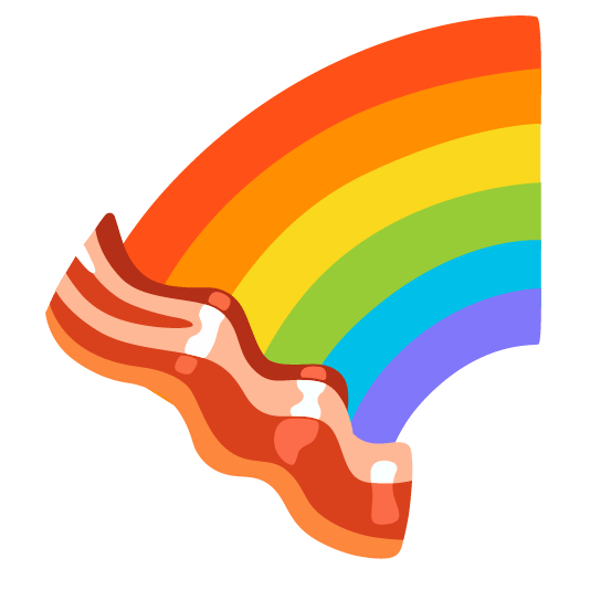 Rainbow and Bacon