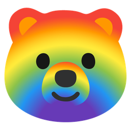 rainbow and bear