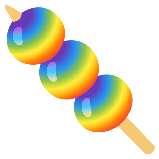 Rainbow and Dango