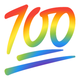 rainbow and hundred points