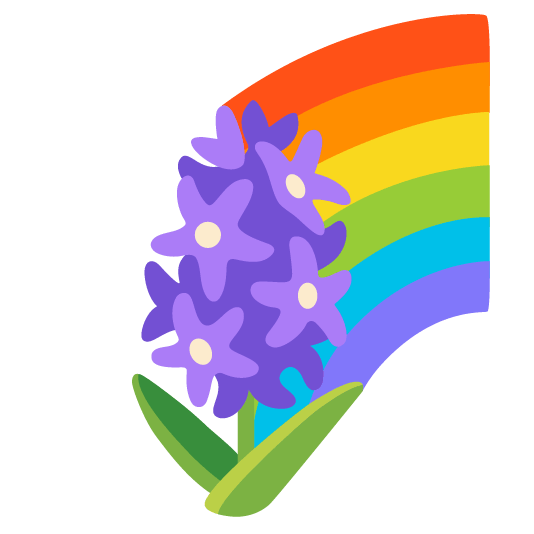 Rainbow and Hyacinth
