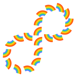 rainbow and infinity