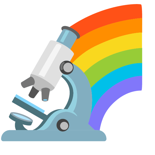 Rainbow and Microscope
