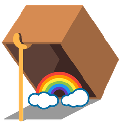 rainbow and mouse trap