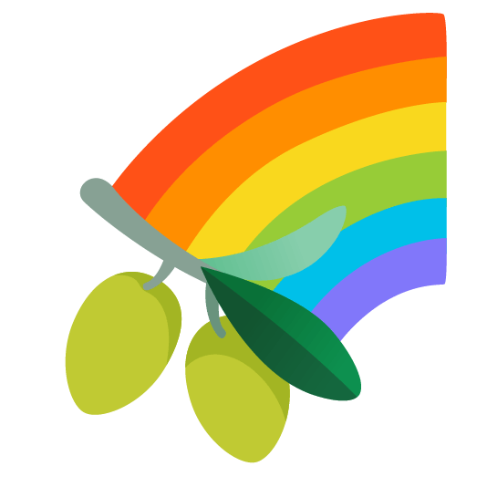Rainbow and Olive