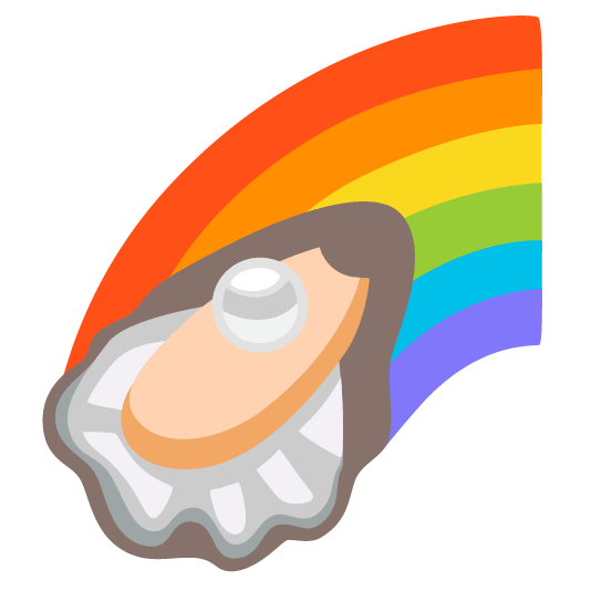 Rainbow and Oyster