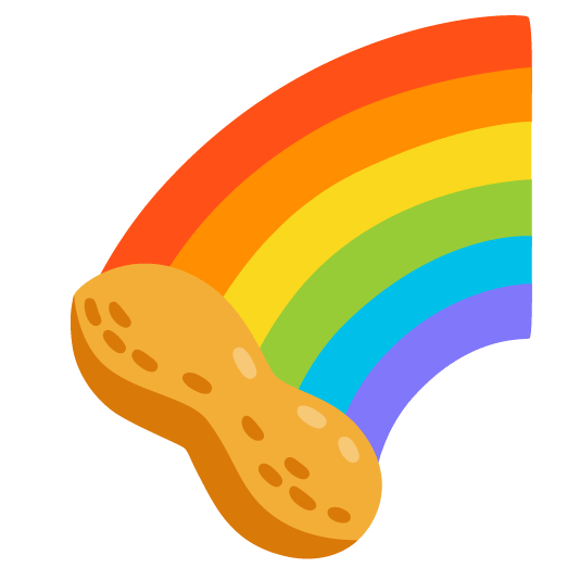 Rainbow and Peanuts