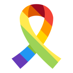 rainbow and reminder ribbon