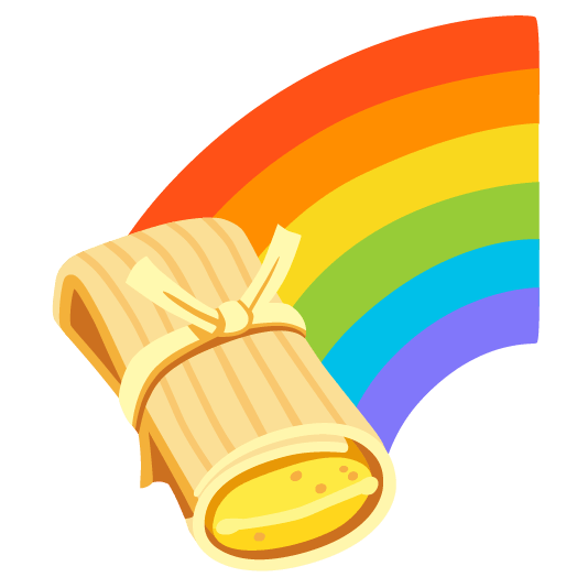Rainbow and Tamale