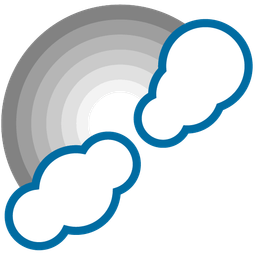 rainbow and white heart