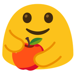 red apple and people hugging