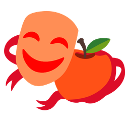 red apple and performing arts