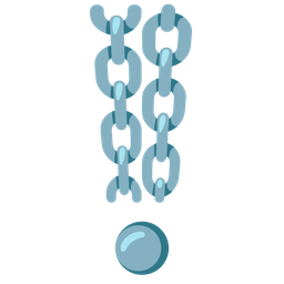 red exclamation mark and chains